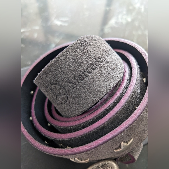 Mercedes Benz Leather Belt - Picture 4 of 5